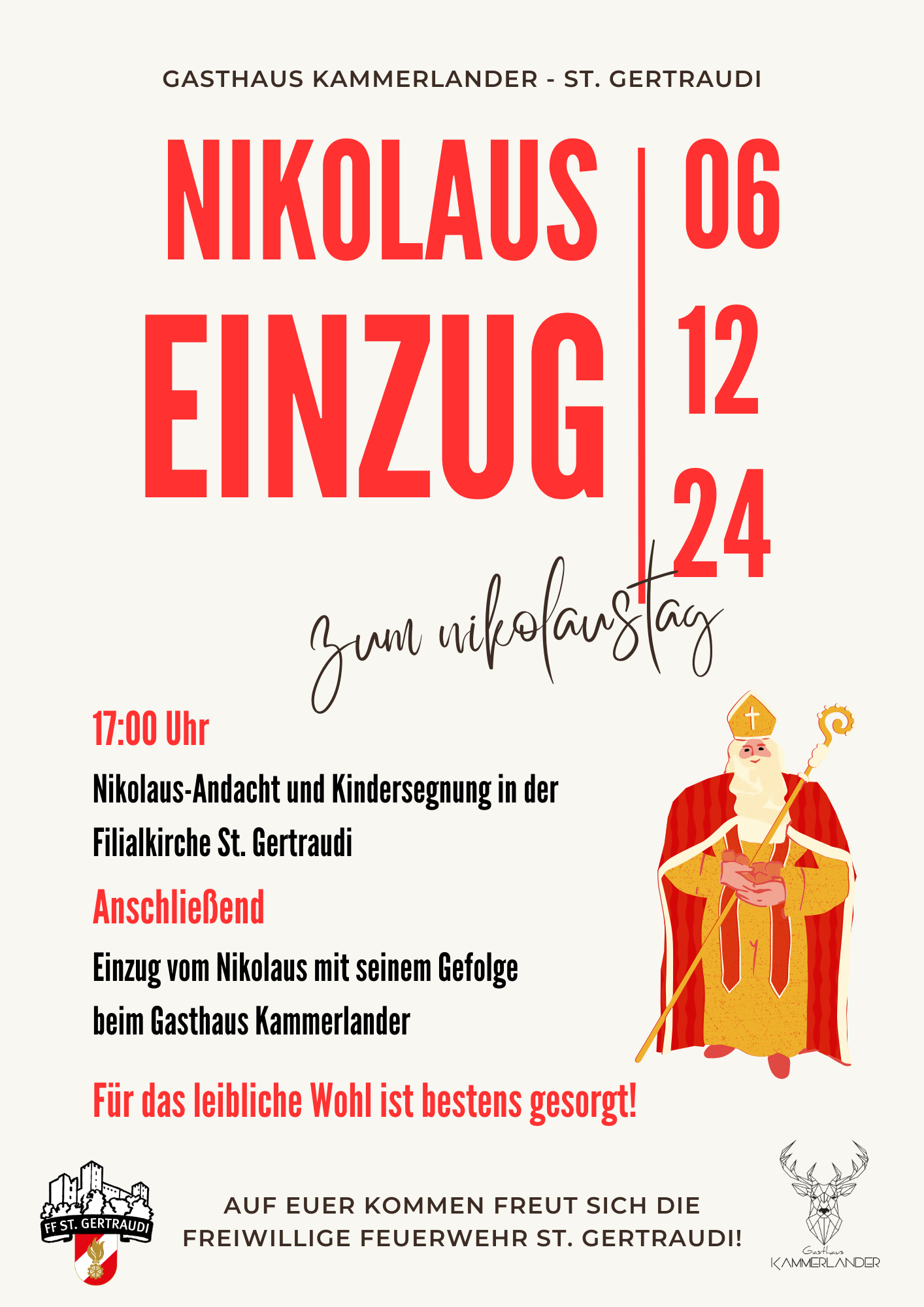 Gairer Nikolauseinzug 2024